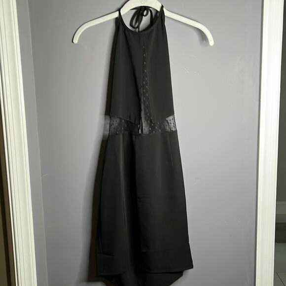 About Us Black Halter Strappy Dress Size Small - Picture 1 of 8